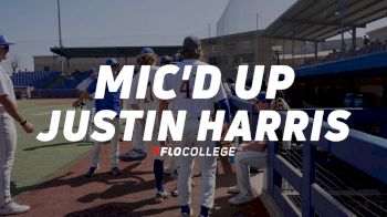 Mic'd Up With Justin Harris, Angelo State Baseball's Short Stop