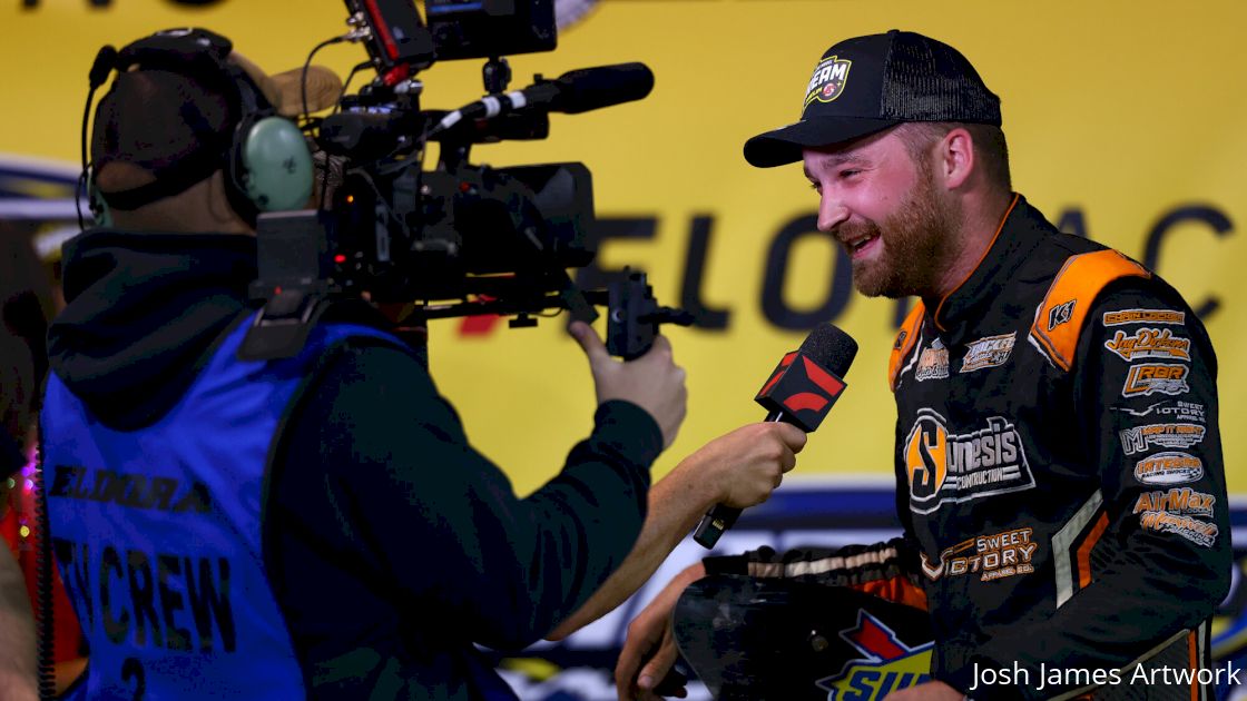 Josh Rice Reacts To Biggest Win Of His Career At Eldora