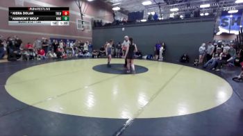 126 lbs Round 2 - Kiera Dolan, Team Real Life Wrestling vs Harmony Wolf, Middleton Wrestling Club