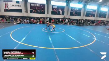 55 lbs Cons. Round 4 - Aaron Encerrado, El Paso Wildcats Wrestling Club vs Thomas Luca Schober, Cardinal Wrestling Club