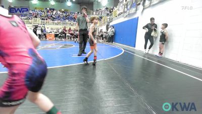 43 lbs Rr Rnd 3 - Oliver Holly, Cowboy Wrestling Club vs Cole Terrell, F-5 Grappling