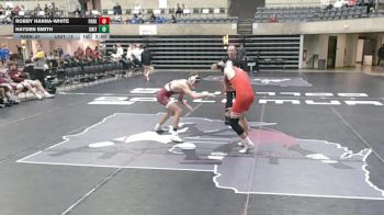 145 lbs Quarterfinals (8 Team) - Robby Hanna-White, Park Hill vs Hayden Smith, Unity