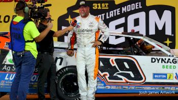Jonathan Davenport Reacts To Dirt Late Model Dream Three-Peat At Eldora Speedway