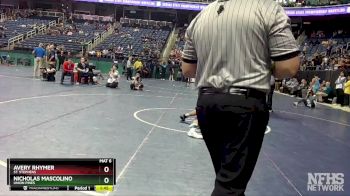 3A 190 lbs Semifinal - Avery Rhymer, St. Stephens vs Nicholas Mascolino, Union Pines