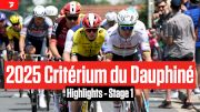 Critérium du Dauphiné 2025 Stage 1 Highlights: Tadej Pogacar Takes First Stage, Yellow Jersey