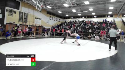 160 lbs Consi Of 8 #2 - Ryder Dadasovich, Ridgefield vs Sam Sorkin, Hall