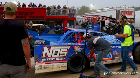 Nick Hoffman Rallies From Lap Down For Podium At Eldora Speedway's Dream