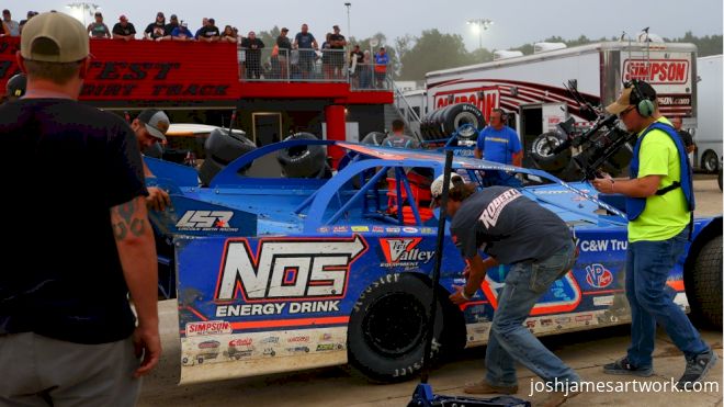 Nick Hoffman Rallies From Lap Down For Podium At Eldora Speedway's Dream