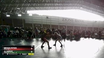 106 lbs Champ Round 1 (16 Team) - AJ Vargas, Warriors Of Christ vs Bryson Peters, Black Fox