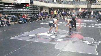 172 lbs Round 5 (6 Team) - Chase Floeter, Plainview-Elgin-Millville, MN vs Luis Gonzalez, Wellington, FL