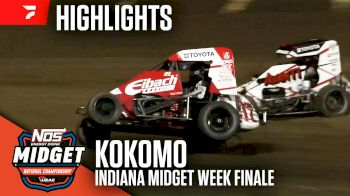 Highlights | 2025 USAC Indiana Midget Week at Kokomo Speedway