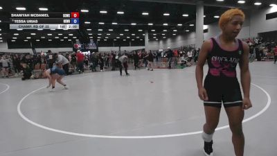 125 lbs Champ. Rd Of 32 - Tessa Urias, ReZults Wrestling vs Shaniyah McDaniel, Columbia County Wrestling Club
