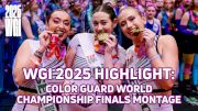 HIGHLIGHT - A Golden Winter Season | 2025 WGI Guard World Championship Finals Visual Recap