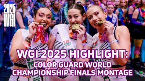 HIGHLIGHT - A Golden Winter Season | 2025 WGI Guard World Championship Finals Visual Recap