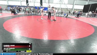 132 lbs Cons. Round 4 - Rylen Harvey, St. Maries WC vs Gabriel Shaw, Outlaw WC