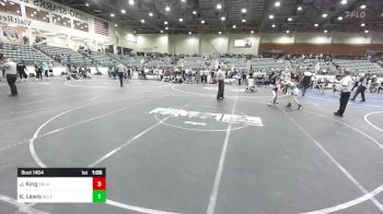 86 lbs Final - Jonathan King, Orland Wrestling vs Koa Lewis, Relentless