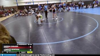 98-103 lbs Round 3 - Lorenzo Quintana, Greeley West vs Andrew Shrader, Douglas