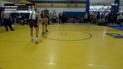 115 lbs Consy 5 - Blake Telenko, All American W.C. vs Branson May, Seneca Valley