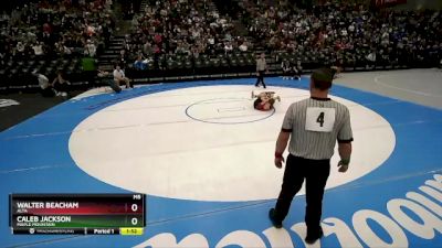 113 lbs Quarterfinal - Caleb Jackson, Maple Mountain vs Walter Beacham, Alta