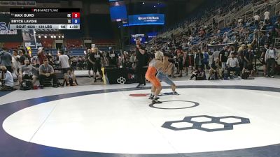 120 lbs Cons. Rd Of 32 - Max Burd, Oklahoma vs Bryce Lavoie, Texas
