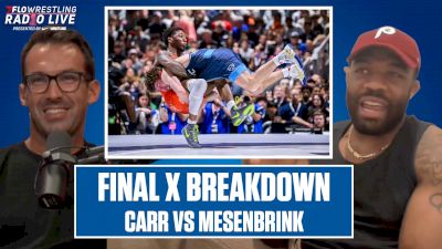 Jordan Burroughs Breaks Down Mitchell Mesenbrink vs David Carr - Final X 2025
