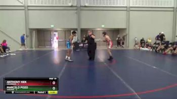 120 lbs Placement Matches (16 Team) - Anthony Isek, Colorado vs Marcelo Pozo, Virginia