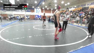 150 lbs Champ. Round 2 - Nelson LaBombard, Harvard-Westlake vs Jayden Vincent, Huntington Beach