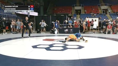 100 lbs Semis - Jackson Taylor, Kentucky vs Logan Raske, Tennessee