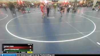 125 lbs Cons. Round 1 - Joseph Jeanquart, WI vs Tatum Todd, MT