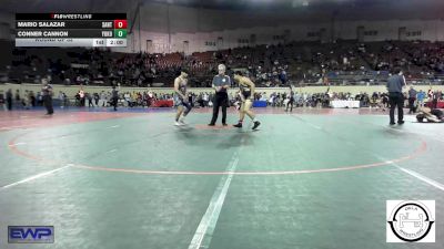 200 lbs Round Of 32 - Mario Salazar, Santa Fe South vs Conner Cannon, Yukon