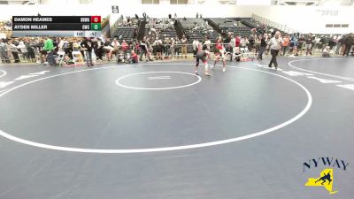110 lbs Cons. Round 4 - Ayden Miller, Gouverneur Wrestling Club vs Damon Heames, Black Belt Wrestling Academy