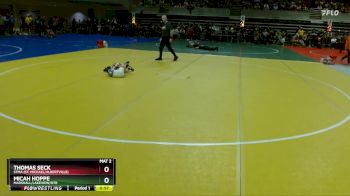 45 lbs Cons. Round 1 - Thomas Seck, STMA (St. Michael/Albertville) vs Micah Hoppe, Marshall/Lakeview/RTR