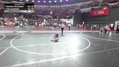 63 lbs Champ. Round 2 - Cam Ysquierdo, Askren Wrestling Academy vs Zachary Wilczewski, Oregon Wrestling Club