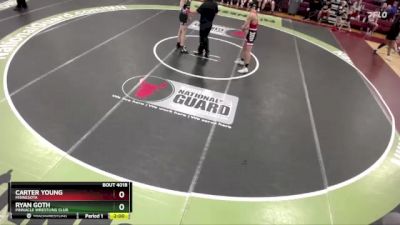 138 lbs Champ. Round 1 - Carter Young, Minnesota vs Ryan Goth, Pinnacle Wrestling Club