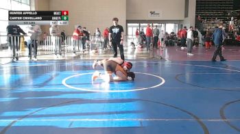 131 lbs Rr Rnd 5 - Hunter Appello, MeatHeadz - ESC vs Carter Crivellaro, SAVAGE Wrestling Academy - ESC