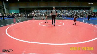 40 lbs Quarterfinal - Olive Yang-Elson, Summit Wrestling Academy vs Levi Enriquez, Takedown Elite