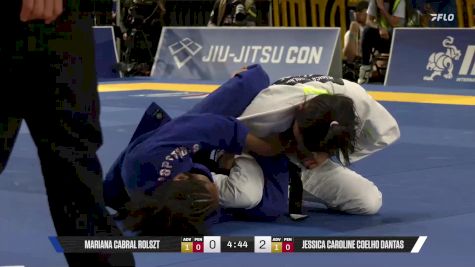 Jessica Caroline Coelho Dantas vs Mariana Cabral Rolszt 2025 Pan Jiu Jitsu IBJJF Championship