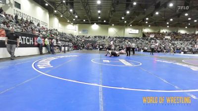 170 lbs Round Of 32 - Kevin Camacho, Adrenaline Martial Arts vs Andrew Singelyn, South Tahoe High School