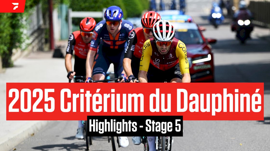 Critérium du Dauphiné 2025 Stage 5 Highlights