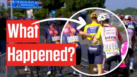 Critérium du Dauphiné 2025 Race Leader Remco Evenepoel Crashes In Final Meters Of Stage 5