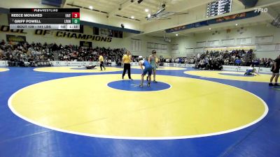 141 lbs Round Of 32 - Reece Movahed, Faith Christian (PA) vs Griff Powell, Lyons Township (IL)