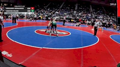 157-5A Quarterfinal - Weston Wilkie, Creekview vs Benjamin Hernandez, Newnan