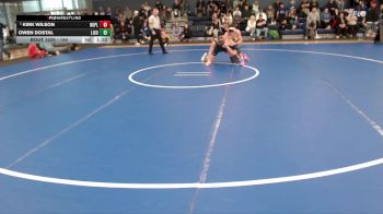 144 lbs Round 3 - Kirk Wilson, North Platte vs Owen Dostal, Lincoln Southwest