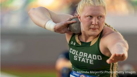 Mya Lesnar Wins Women's NCAA Shot Put National Title