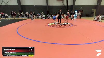 200 lbs Round 5 - Kiona Michel, WA vs Hannah Meeks, Washington