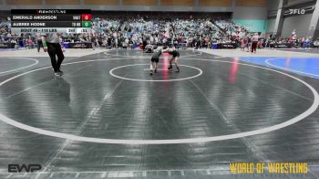 46 lbs Consolation - Rozlyn Reed, Legacy Elite Wrestling Club vs Hazel Grimley, California Grapplers