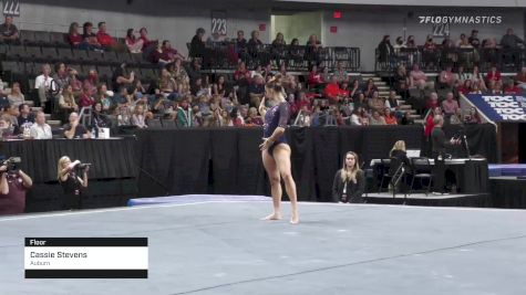 Cassie Stevens - Floor, Auburn - 2022 Elevate the Stage Huntsville presented by SportsMED & Crestwood