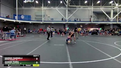 88 lbs Round 1 (8 Team) - Saverio Marinelli, Bitetto Trained vs Xander Parra, Terps East Coast Elite