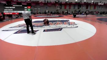 141 lbs Champ. Round 2 - Cole Becker, Augsburg vs Jack Voute, Castleton