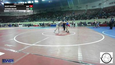 120 lbs Round Of 32 - Juliet Nguyen, Mary Golda Ross Middle School vs Autumn Belvin, Shawnee Wrestling